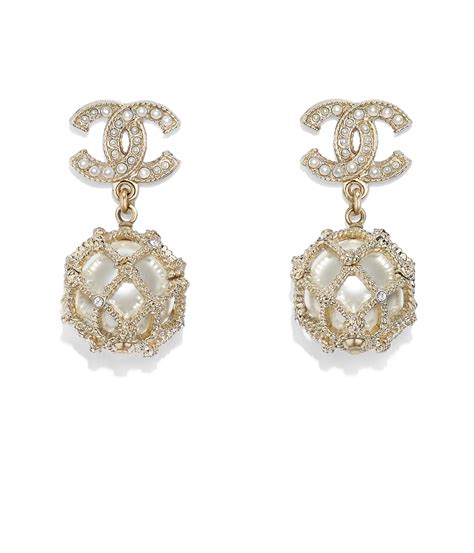 chanel costume earrings 2018